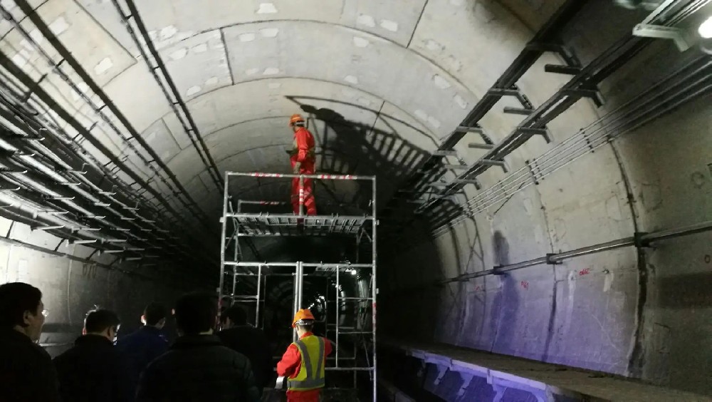 东川地铁线路病害整治及养护维修